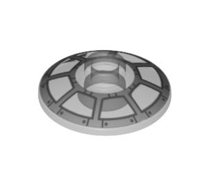 LEGO Dish 2 x 2 s TIE Kokpit (4740 / 74577)