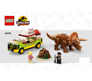 LEGO Triceratops Research 76959 Instructions