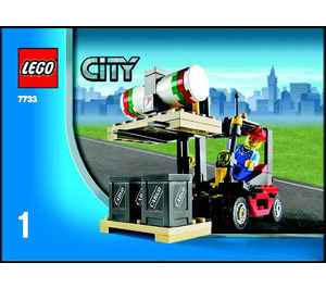 LEGO Truck & Forklift 7733 Instrukce