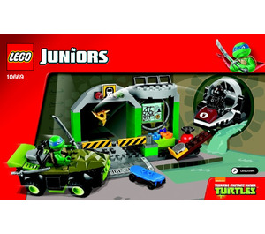 LEGO Turtle Lair 10669 Instrukce