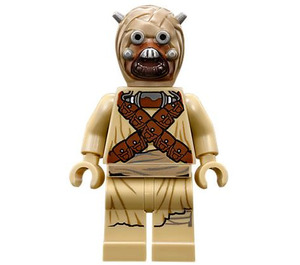 LEGO Tusken Raider s Hlava Hroty a Crossed Belts Minifigurka