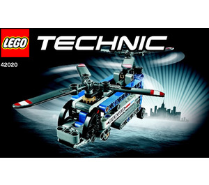 LEGO Twin rotor helicopter 42020 Instructions