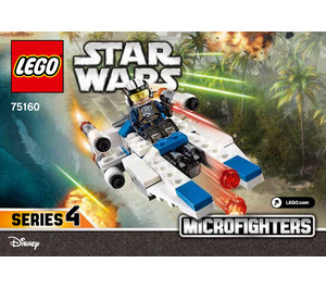 LEGO U-wing Microfighter 75160 Instrukce