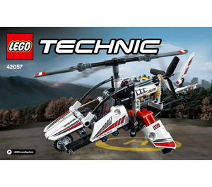 LEGO Ultralight Helicopter 42057 Instrukce