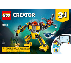 LEGO Underwater Robot 31090 Instrukce