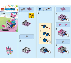 LEGO Unikitty Roller Coaster Wagon 30406 Instrukce