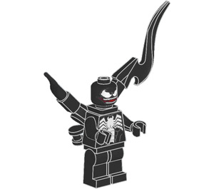 LEGO Venom s 2 Zpět Appendages Minifigurka