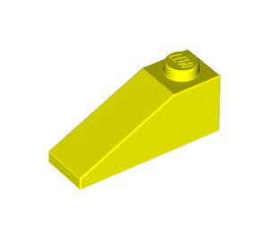 LEGO Vibrant Yellow Sklon 1 x 3 (25°) (4286)