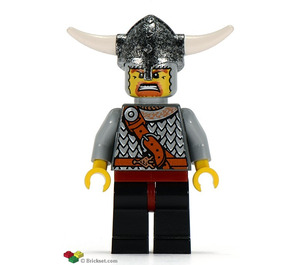 LEGO Viking Warrior s Angry Tvář Minifigurka