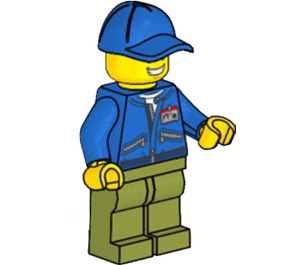 LEGO Vinny Folson Minifigurka