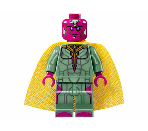 LEGO Vision s Pískově zelená Oblek Minifigurka