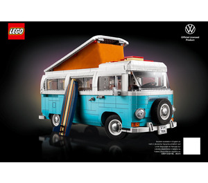 LEGO Volkswagen T2 Camper Van 10279 Instructions