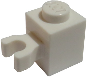LEGO Kostka 1 x 1 s Vertikální Klip ("U" klip, pevný kolík) (30241 / 60475)