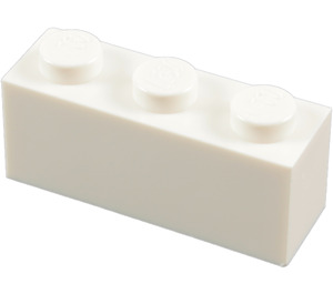 LEGO White Kostka 1 x 3 (3622 / 45505)