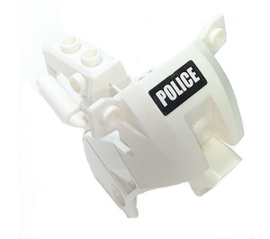 LEGO Motocykl Fairing s Policie Samolepka (52035)