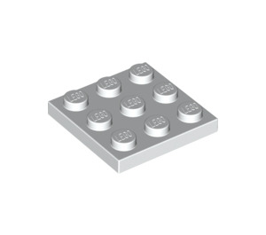 LEGO White Deska 3 x 3 (11212)