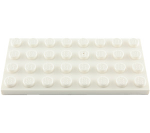 LEGO White Deska 4 x 8 (3035)