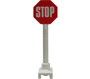 LEGO Roadsign Octagonal s Stop Sign