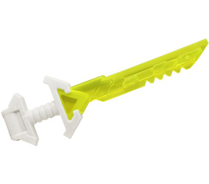 LEGO Meč s Transparentní Neon Zelená Čepel (65272)