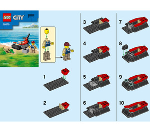 LEGO Wildlife Rescue Hovercraft 30570 Instrukce