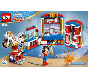 LEGO Wonder Woman Dorm Room 41235 Instrukce