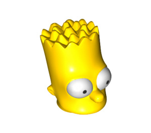 LEGO Bart Simpson Hlava s Široký Oči (16809)