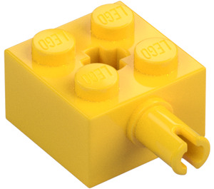 LEGO Kostka 2 x 2 s Kolík a otvor pro nápravu (6232 / 42929)