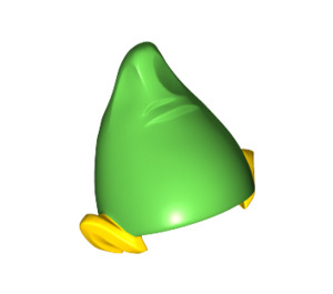 LEGO Uši s Bright Green Elf Čepice (15941 / 67409)
