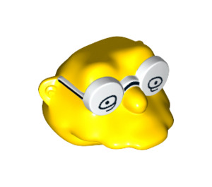 LEGO Žlutá Hans Moleman Hlava (20492)