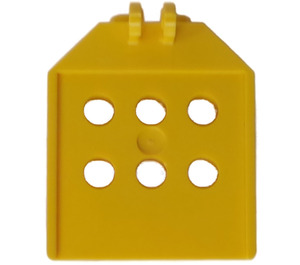 LEGO Závěs 1 x 4 x 3.6 s otvory a 2 Prsty (30625)