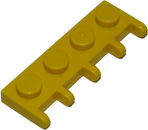 LEGO Žlutá Závěs Deska 1 x 4 s Auto Střecha Držák (4315)