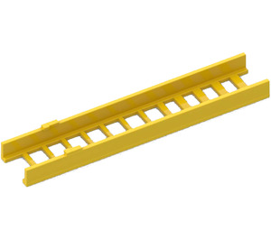 LEGO Yellow Žebřík Dno Sekce 103.7 mm s 12 crossbars