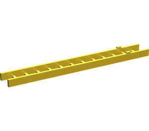 LEGO Yellow Žebřík Horní Sekce 103.7 mm s 12 crossbars