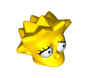 LEGO Lisa Simpson Hlava s Worried Look (16372)