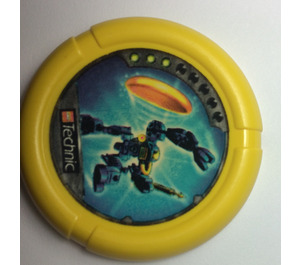 LEGO Technic Bionicle Zbraň Throwing Disc s Scuba / Sub, 3 pips, Scuba throwing disk (32171)