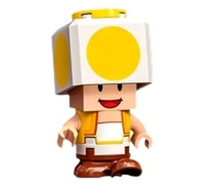 LEGO Žlutá Toad s Smile a Walking Minifigurka