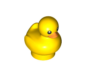 LEGO Hračka kachna s Oranžový zobák s Oči (49661 / 58039)