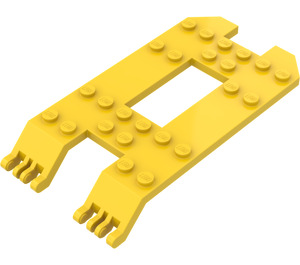 LEGO Yellow Trailer Základna 6 x 12 x 1.333 (30263)