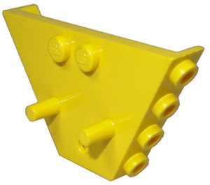 LEGO Trapezoid Tipper Konec 6 x 4 s Study a Bars