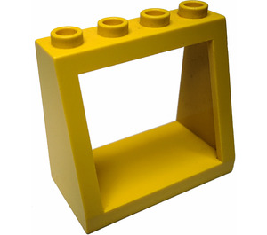 LEGO Čelní sklo 2 x 4 x 3 se zapuštěnými pevnými cvočky (2352)