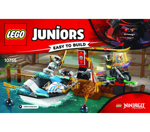 LEGO Zane's Ninja Boat Pursuit 10755 Instructions
