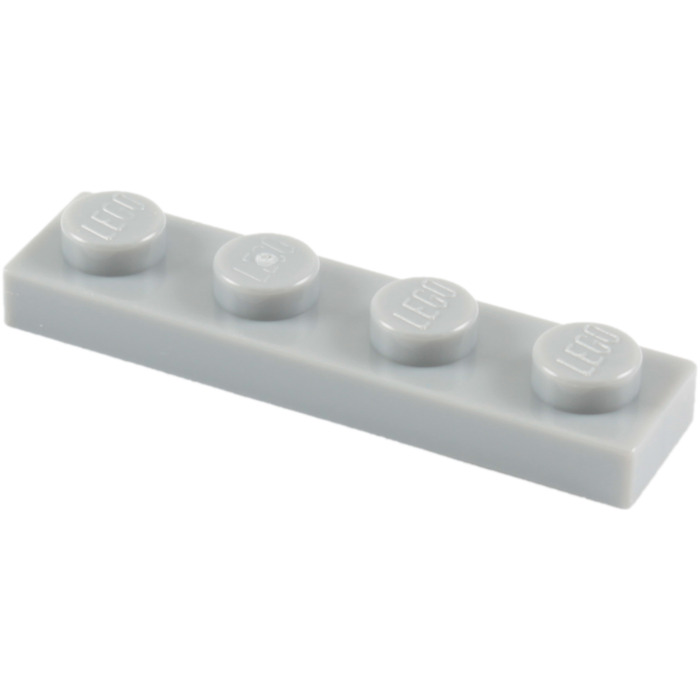 #3710 Dot Tiles Thin Flat Huge Bulk LEGO 1x4 Plates Classic Blue Lot 