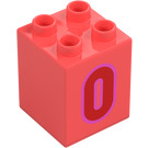 Duplo Kostka 2 x 2 x 2 s Number 0 (31110 / 77917)