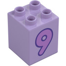 Duplo Kostka 2 x 2 x 2 s Number 9 (31110 / 77926)