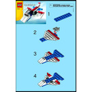 LEGO Aeroplane Set 7873 Instructions