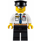 LEGO Airport Cestující Terminal Pilot Minifigurka