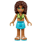 LEGO Andrea s Zelená Bikini Horní Minifigurka