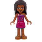 LEGO Andrea s Purple Luk Dress Minifigurka