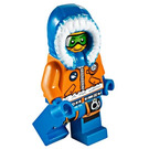 LEGO Arctic Explorer s Green Goggles Minifigurka