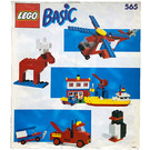 LEGO Basic Building Set, 5+ 565-2 Instructions